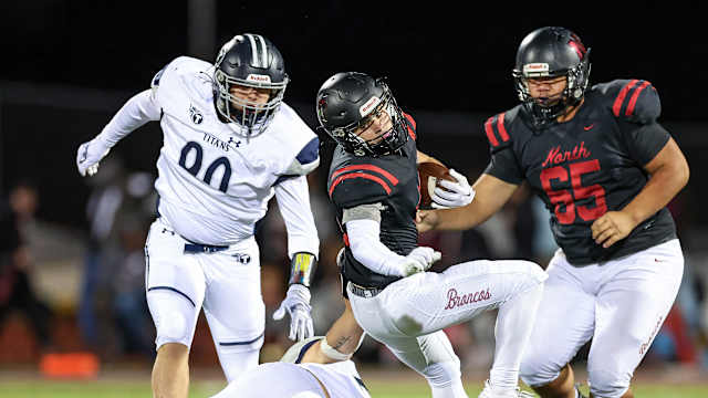 Lee's Summit North Lee's Summit West Missouri football 10-13-23 David Smith 23857